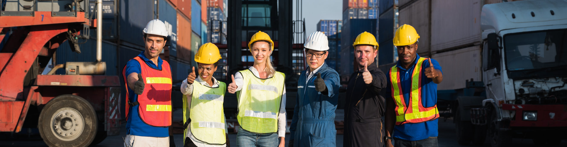 people working in warehouse